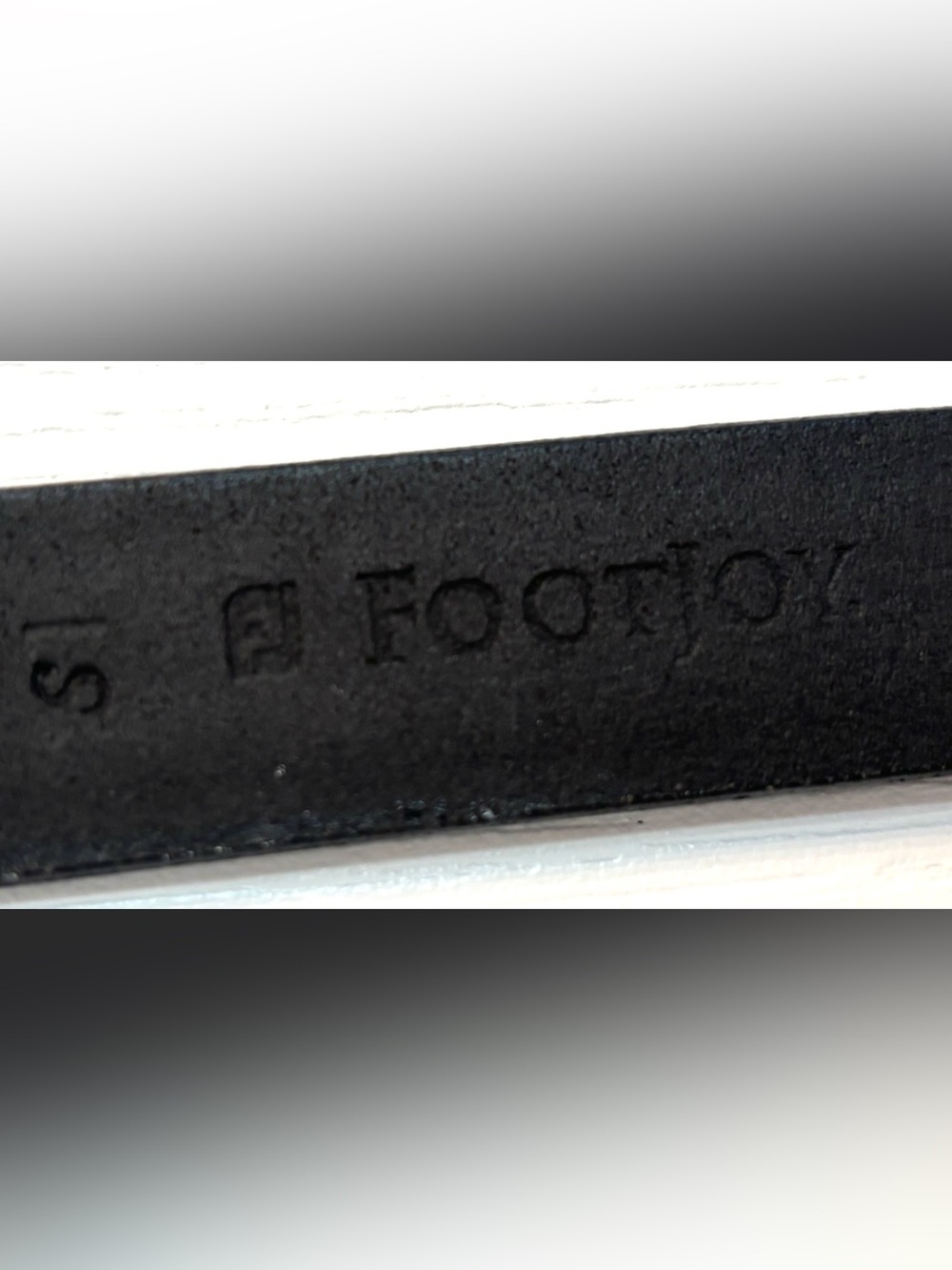 FootJoy Black Leather women’s Belt with Silver Buckle & Golf Accessory Details - Picture 9 of 9